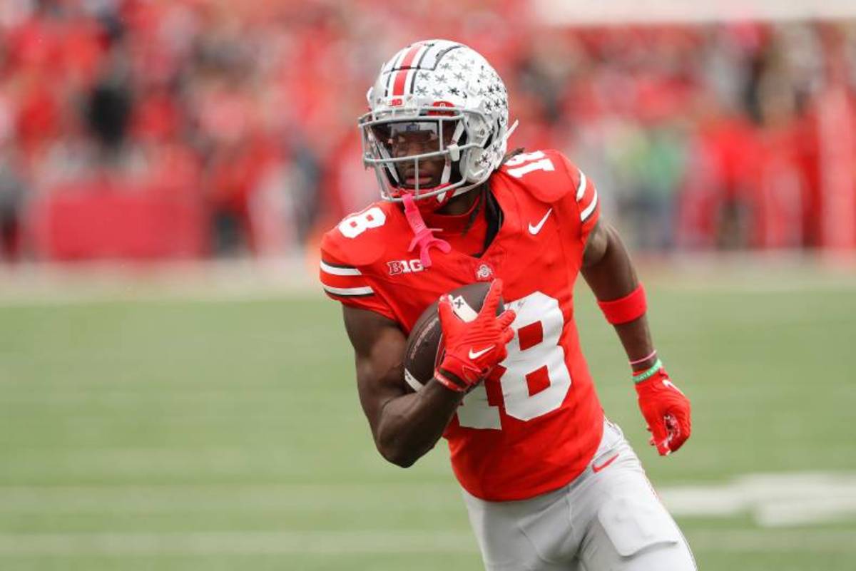 Ohio State wide receiver Marvin Harrison Jr.